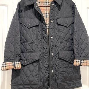 Burberry quilted coat